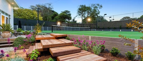 Tennis Court/Garden 