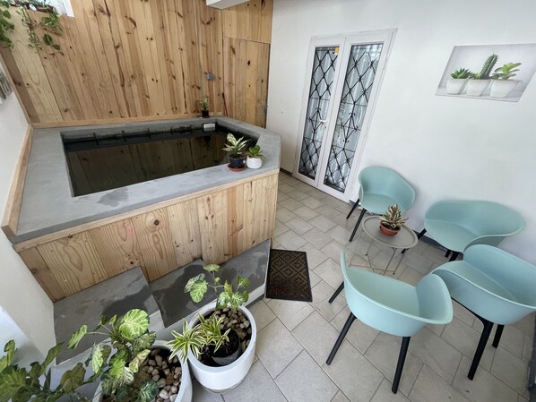 Bubbelpool inomhus