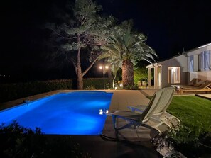 Pool by night