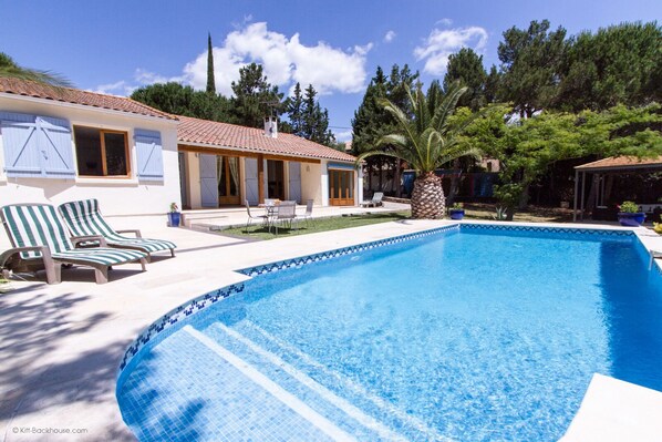 pool and terrace