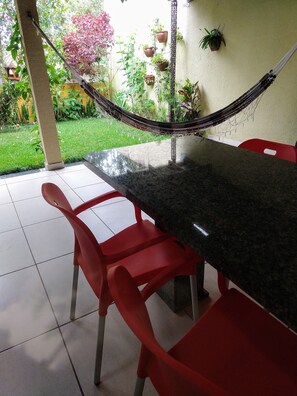 Outdoor dining