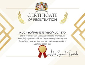 Non-Conforming Use Certificate