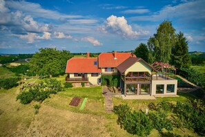 Holiday house Podhamer resort. Bird's-eye view.
