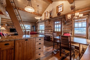 Beautifully finished with loft, custom kitchen, spectacular views!