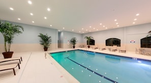 Enjoy the excellent on-site amenities including the beautiful indoor pool!