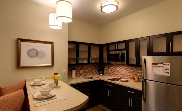 Prepare meals in the comfort of your very own fully-equipped kitchen.