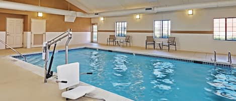 Enjoy the excellent on-site amenities including the indoor pool!