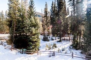 View from the private deck.