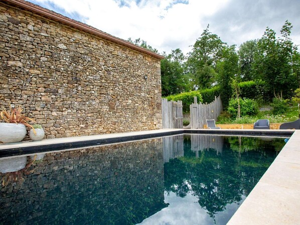 Schwimmbad des Ferienhauses