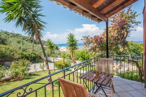 Chrismos Luxury Studio 9B Apraos Corfu View From Balcony