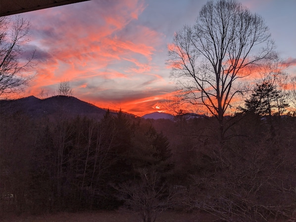Majestic sunsets from your private front porch.