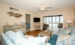 Living Room with Gulf View