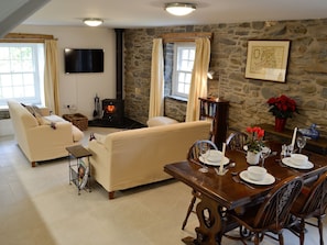 Open plan living space | The Mill, Tregaron