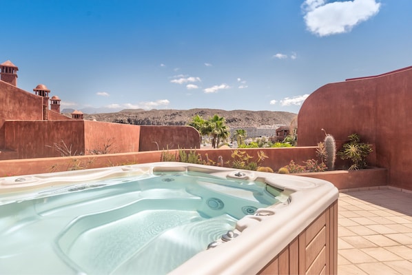 Jacuzzi sur le toit