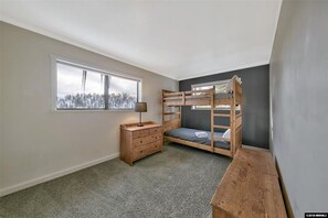 Entry level bedroom with bunk beds