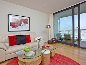 Charming open plan living space | Apartment 50, Westward Ho!