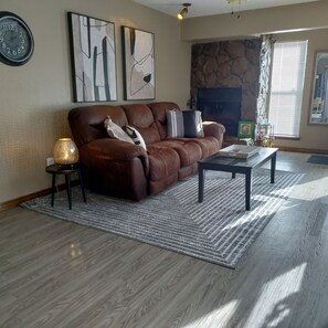 A large comfortable couch.....