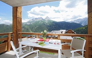 Your furnished balcony or terrace is the perfect place to relax after a wonderful day. Views vary.
