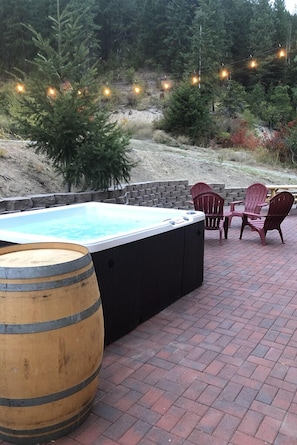 Patio & Hot Tub