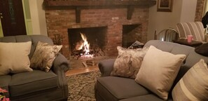 Winter fire
