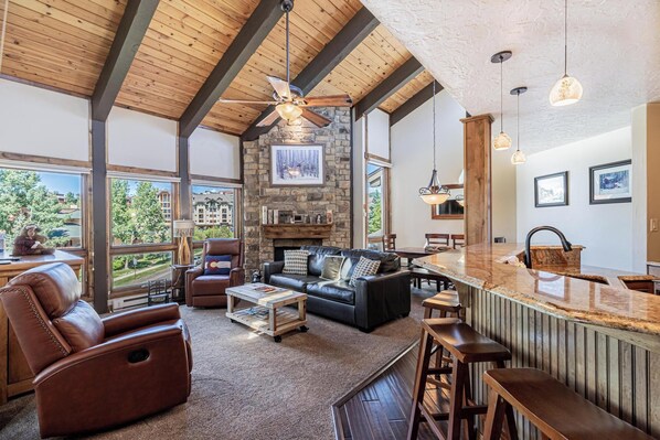 Open Concept Living Area