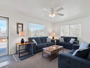 Enjoy each other's company in the main floor living room.