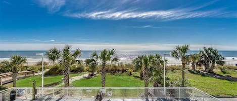 Enjoy breathtaking ocean views from your private balcony overlooking a sparkling pool. Wake up to the sound of waves and experience the best of Myrtle Beach.