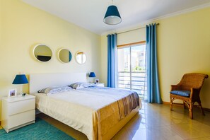 For the convenience of guests, nightlights are installed on the bedside tables.