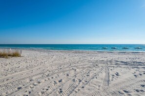 Steps away from the front door are the beautiful beaches!