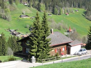 Plante, Propriété, Bâtiment, Arbre, Maison, Fenêtre, Montagnes, Paysage Naturel, Lot Terre, Herbe