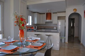 Dining area of the Villamartin Apartment