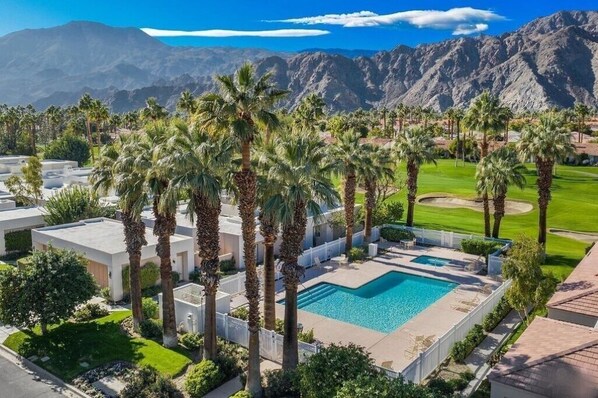 Only 95 steps away! One of many stunning community pools nearby to swim & relax!