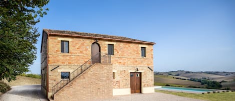 Front of the property and Main house