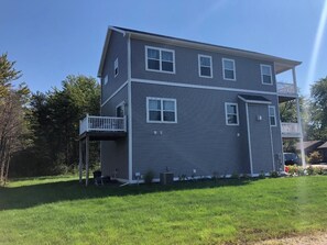 View of house from the west. 