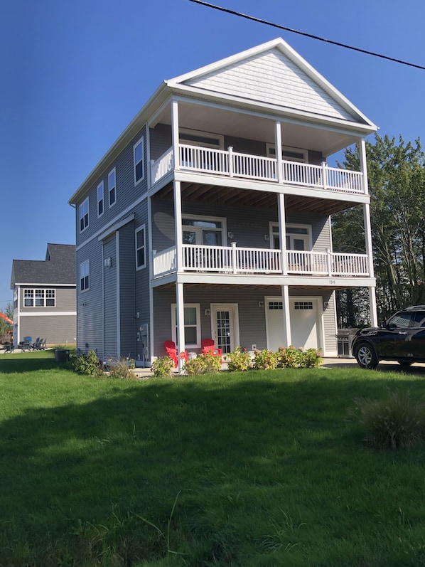 Front of home.