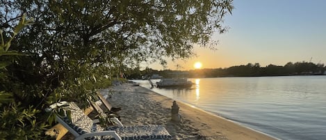 Sandy beach