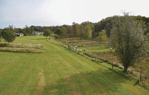 outside