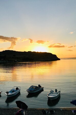 sunrise view from 1st floor terrace