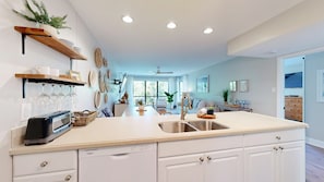 Fully Stocked Kitchen