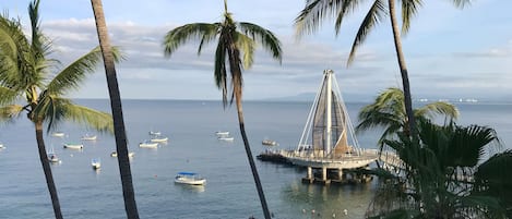 Yes, this is the view from the patio of La Palapa 501!