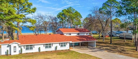 Welcome to Lago Vista!  2 ac. waterfront lot with beautiful lake views.