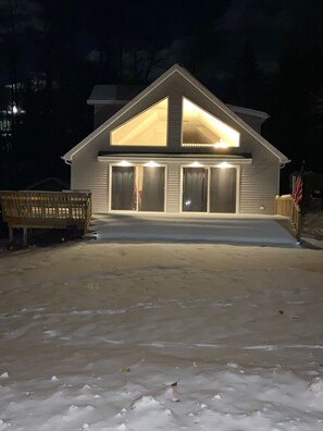 Front of house in Winter!