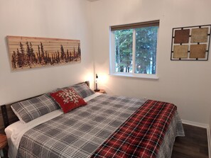 Both bedrooms feature king sized, extra thick, gel memory foam mattresses
