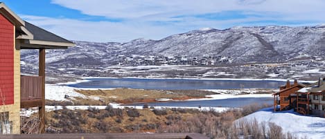 The winter view off your deck!
