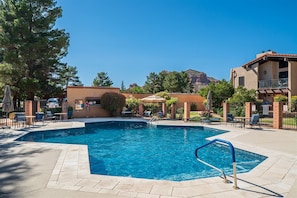 Newly redone pools for everyone to enjoy the Arizona sunshine