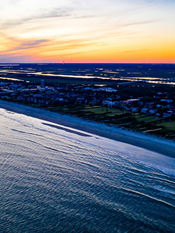 Aerial Views of the Island