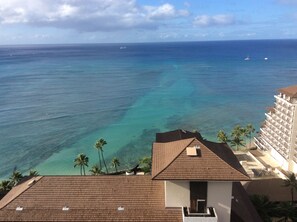 Vista para a praia ou o mar