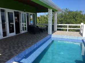 Pool directly off of the Main Living Area