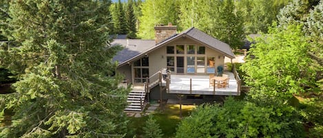 West Glacier Vacation Rental | 4BR | 3.5BA | 2,924 Sq Ft | Stairs to Access