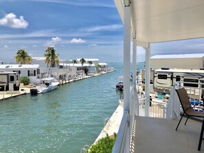 Enjoy stunning ocean views while relaxing on your patio